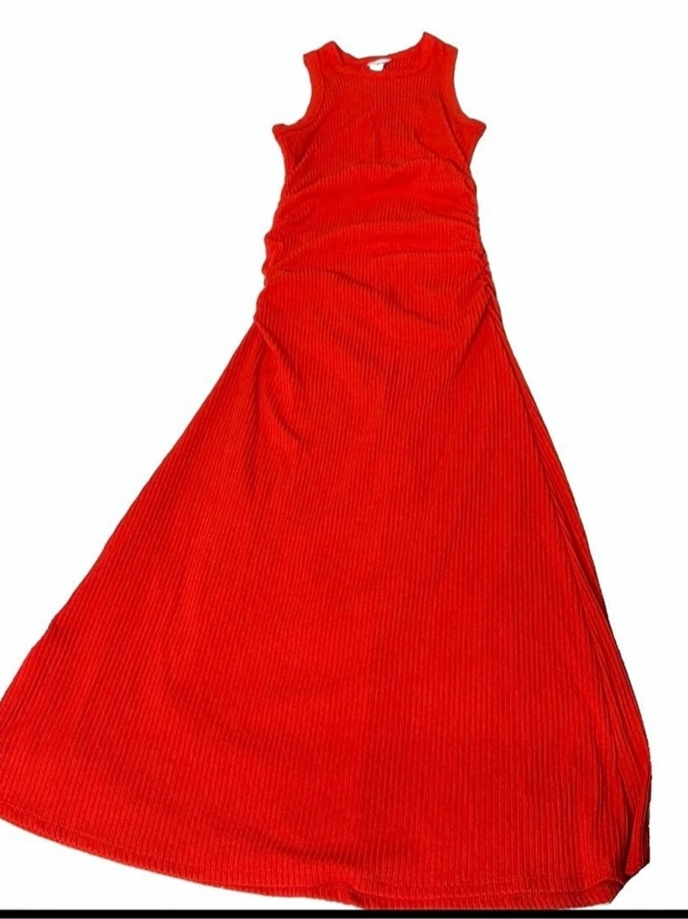 A New Day Orange Maxi Dress Size XS Like New